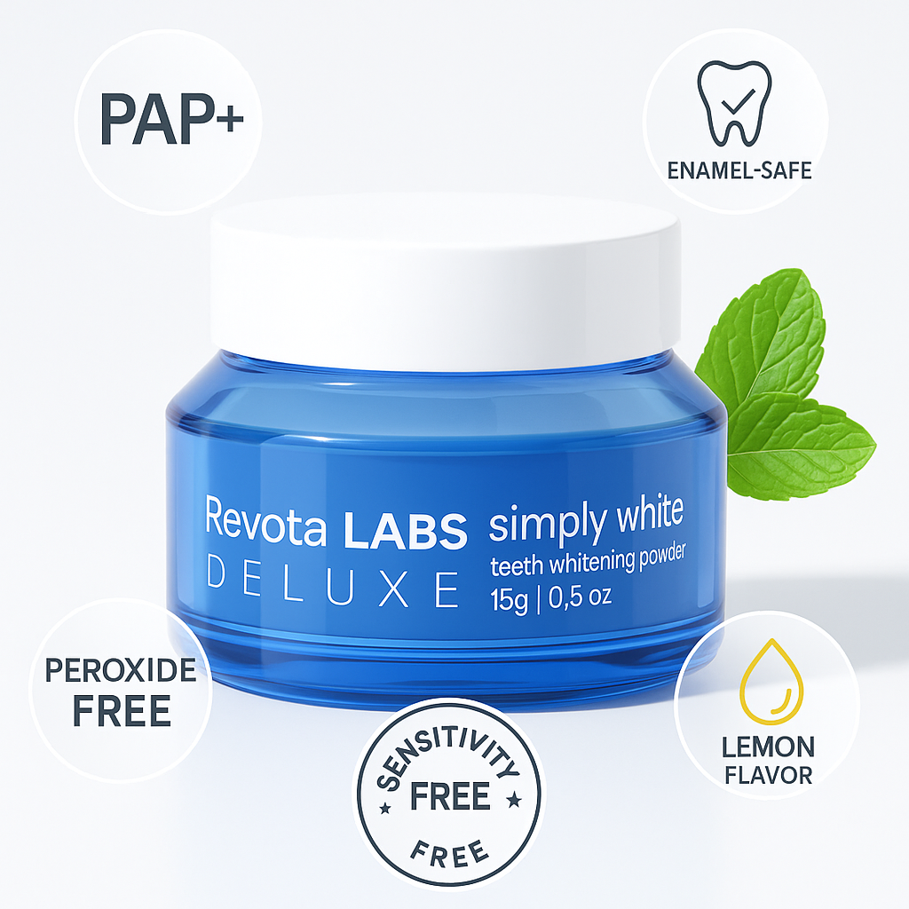 Revota LABS™ Deluxe | Teeth Whitening Powder