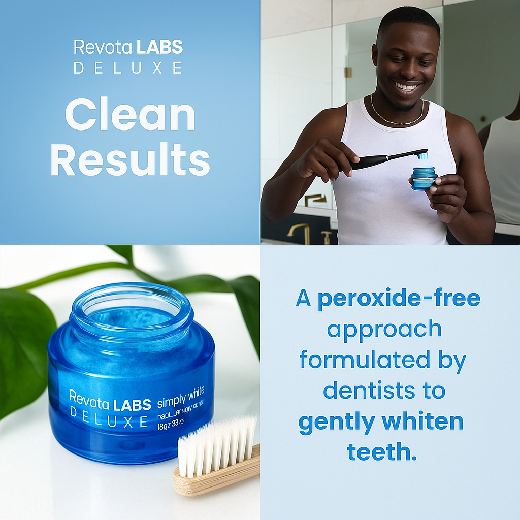 Revota LABS™ Deluxe | Teeth Whitening Powder