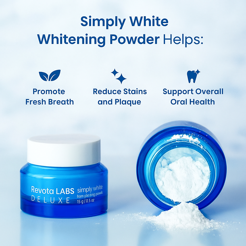 Revota LABS™ Deluxe | Teeth Whitening Powder