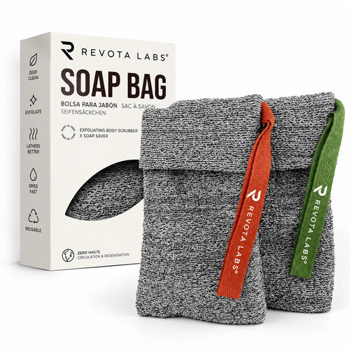 Revota Labs | Exfoliating Soap Bag