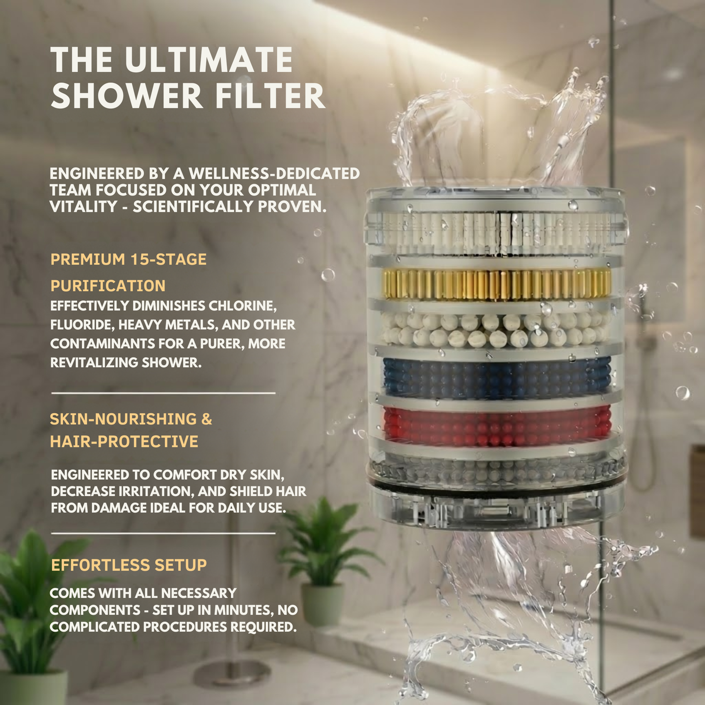 The Ultimate Filtered Showerhead