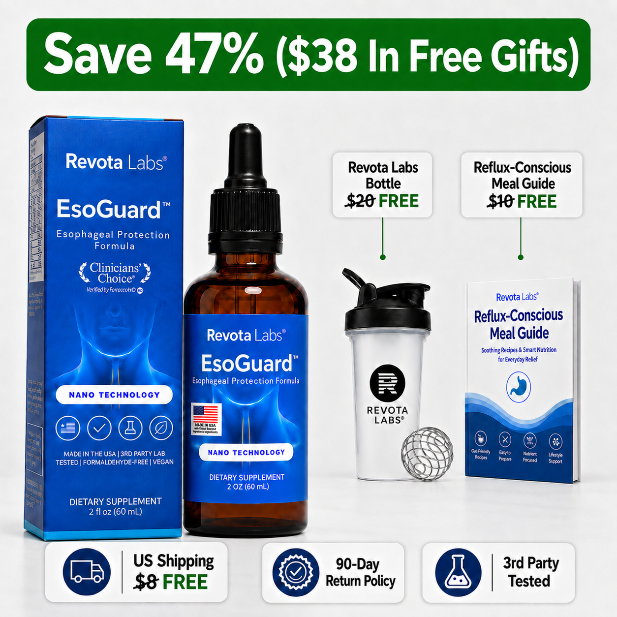 EsoGuard™ | NEW Esophageal Protection Formula