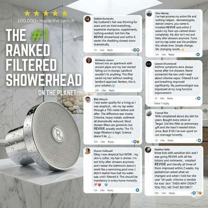 The Ultimate Filtered Showerhead