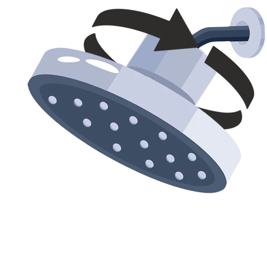 Attach Revota Labs showerhead